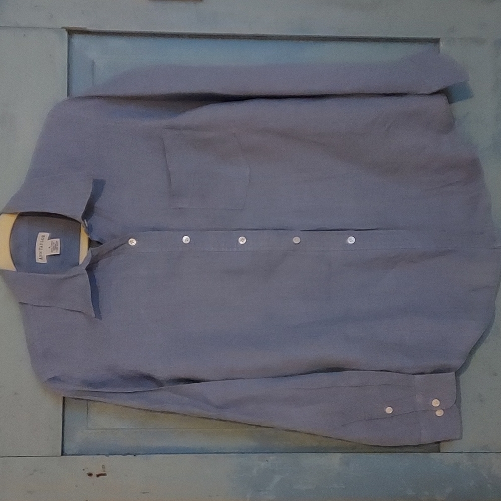 Ann Taylor Linen Blouse